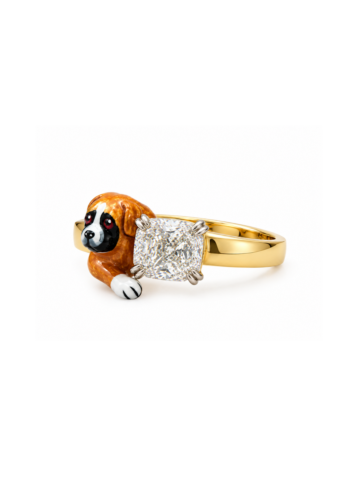 Pawson Cushion Lab Diamond Ring