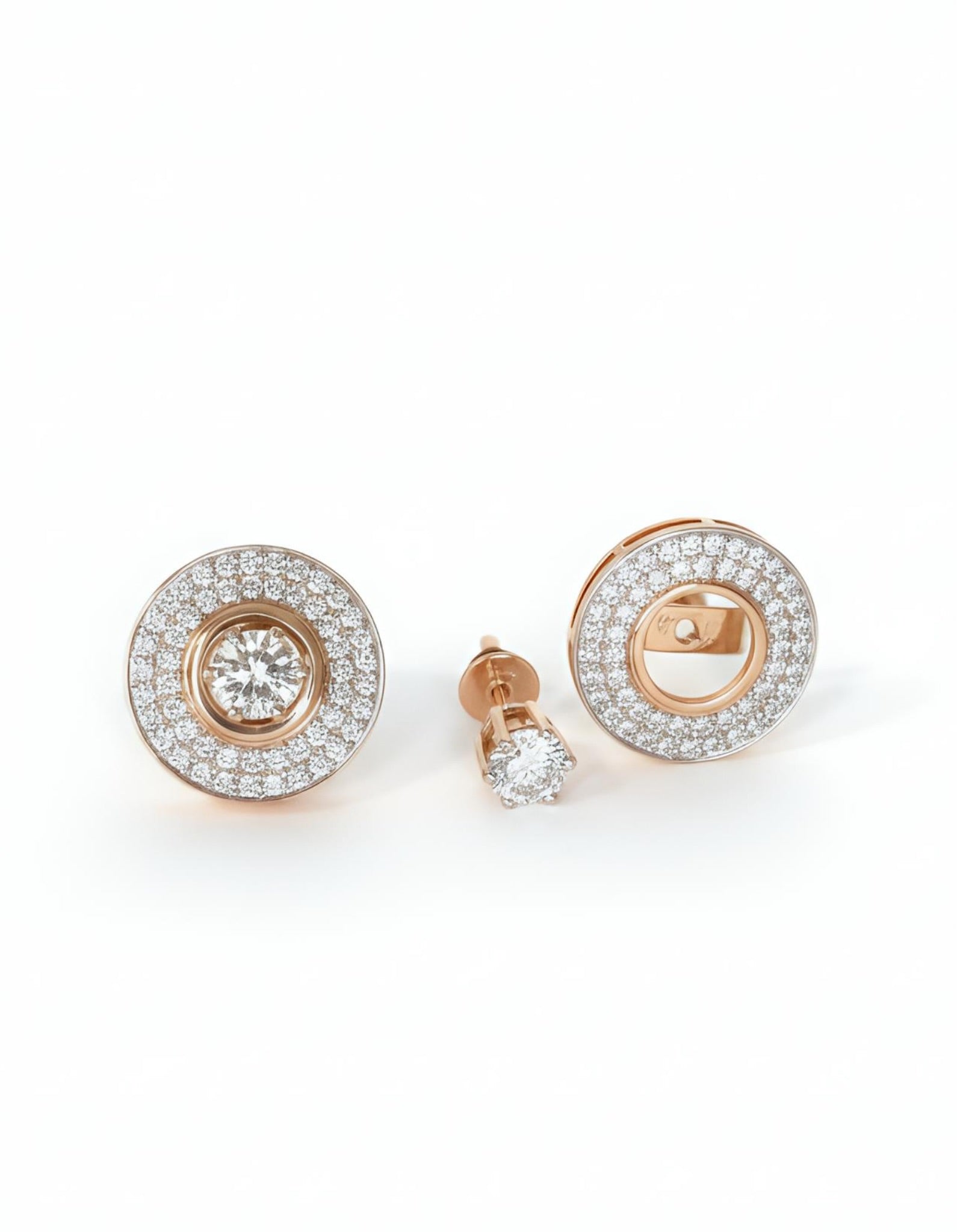 Brythiel 1ct Lab Diamond Earring - Chic Elegance