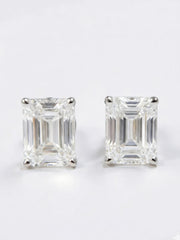 2ct Emerald Celene Petal Lab Diamond Earring - Fiona Diamonds - Fiona Diamonds