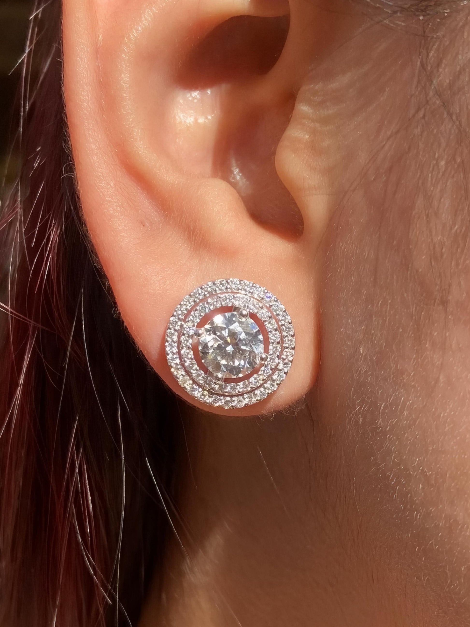 Zuma Lab Grown Diamond Earrings - Unique & Elegant - Fiona Diamonds - Fiona Diamonds