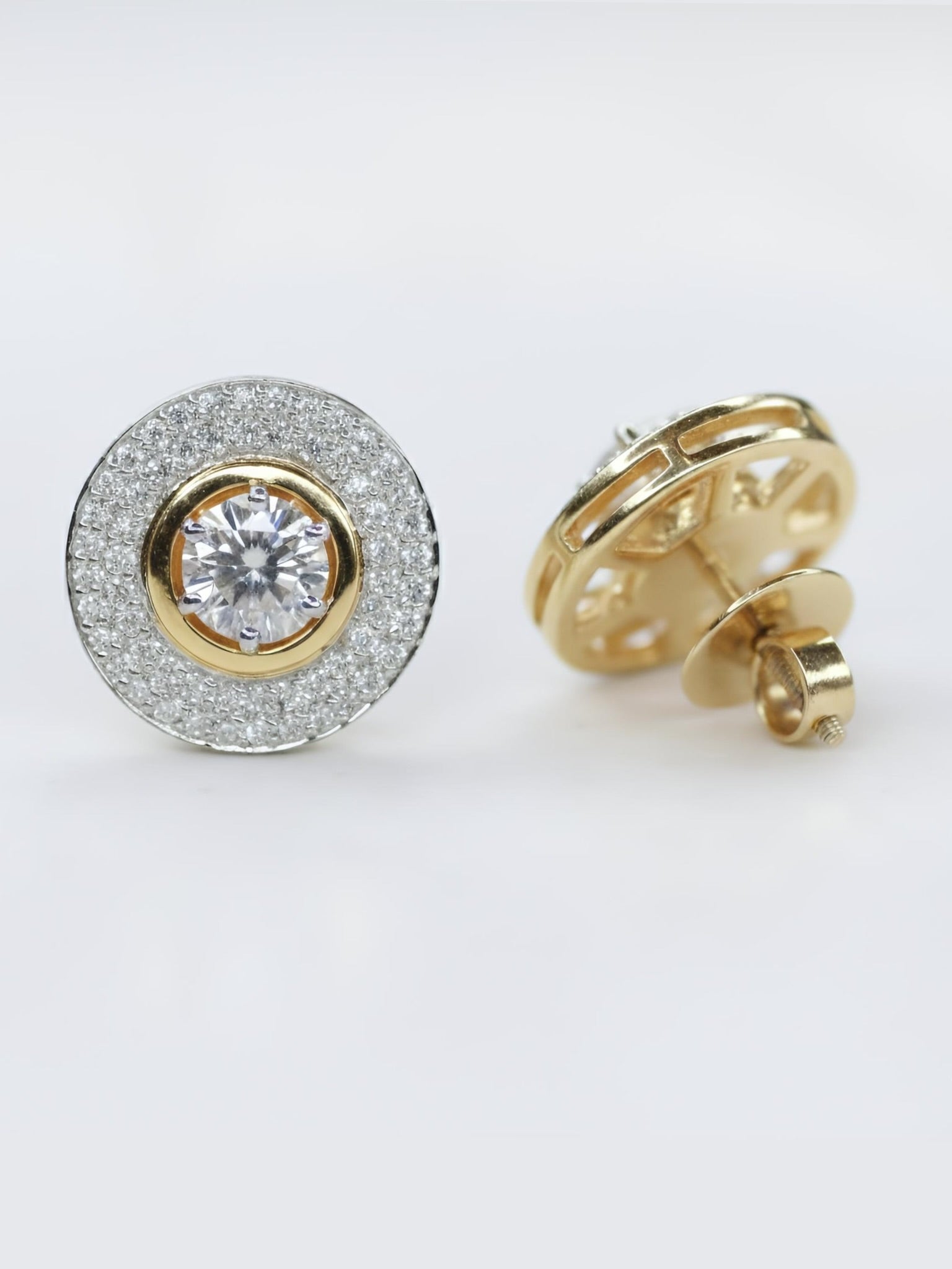 Escuincle 50 Pointer Lab Grown Diamond Earrings - Playful Charm