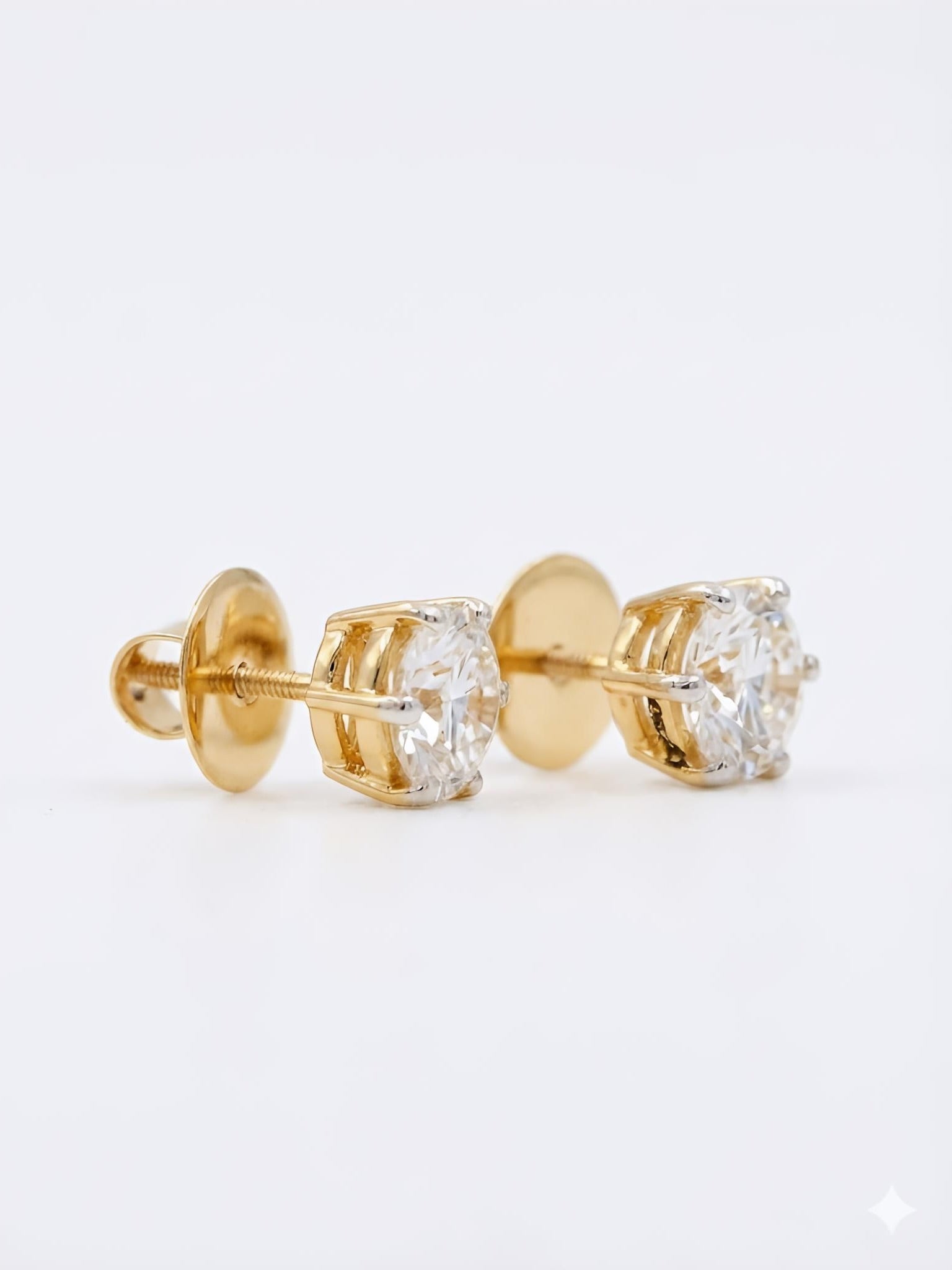 Yate 2ct Lab Grown Diamond Earrings - Modern & Radiant
