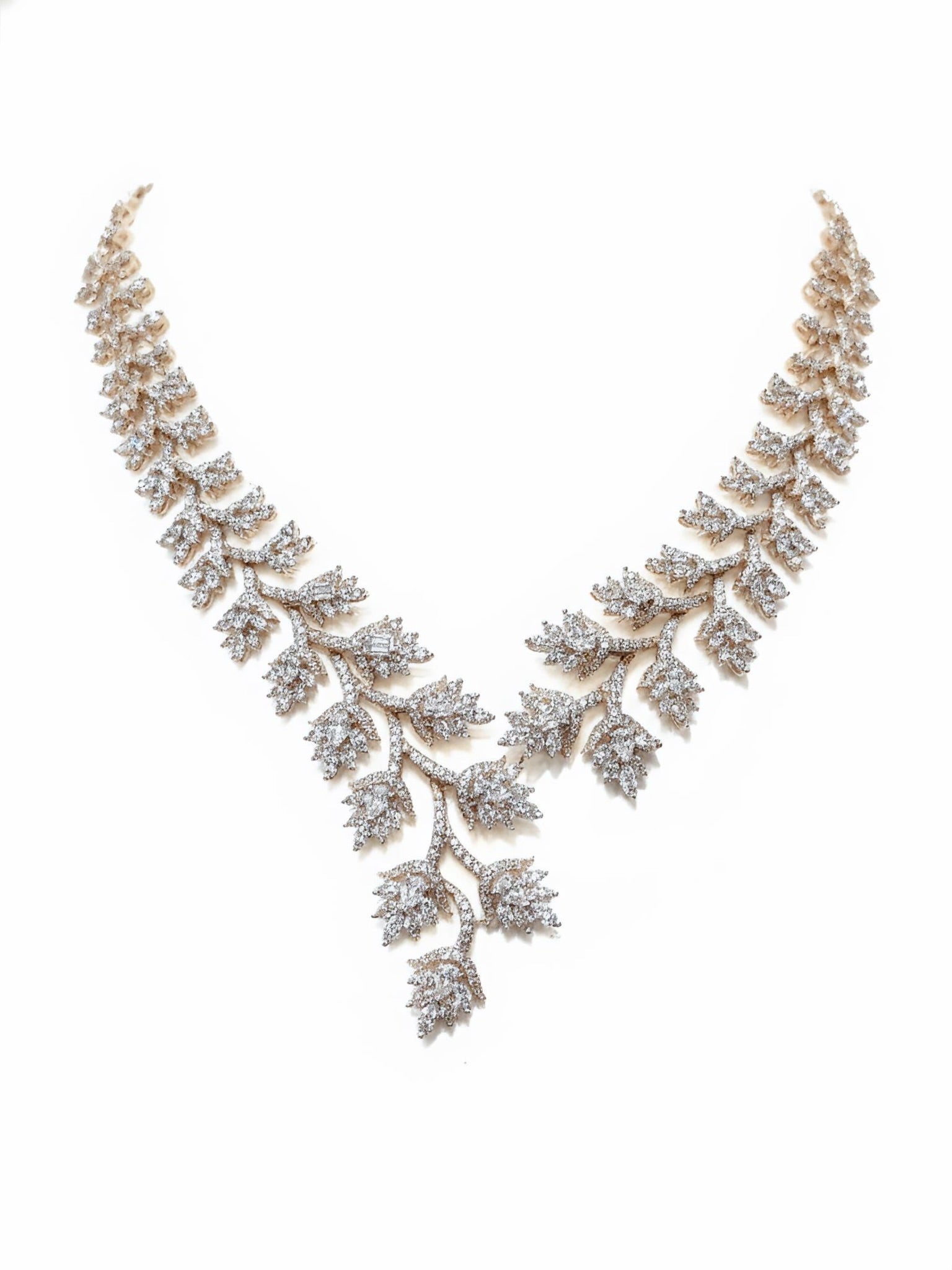 Scarlet Veil Lab Diamond Necklace