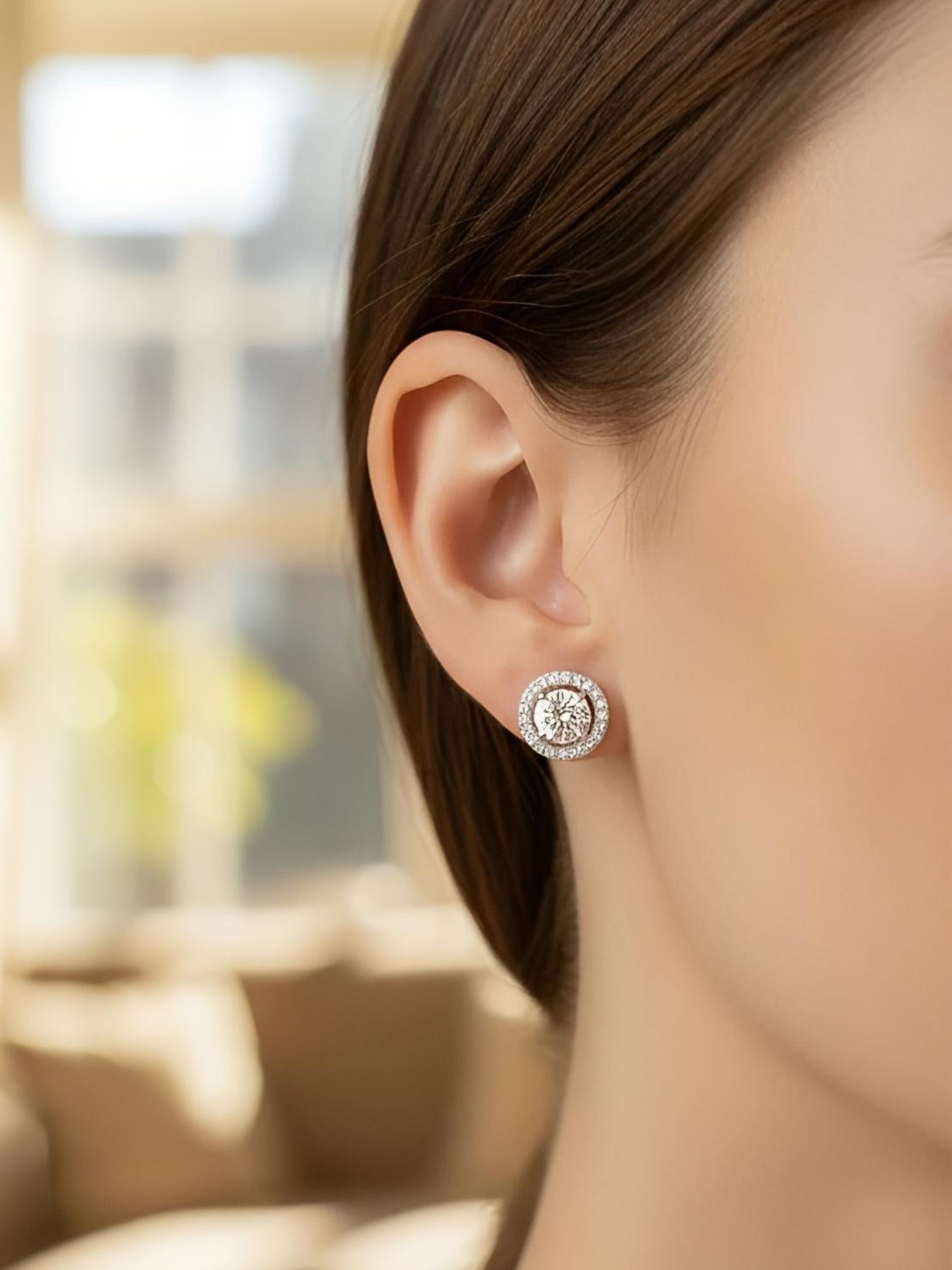 Golden Hour 77 Pointer Lab Diamond Earring