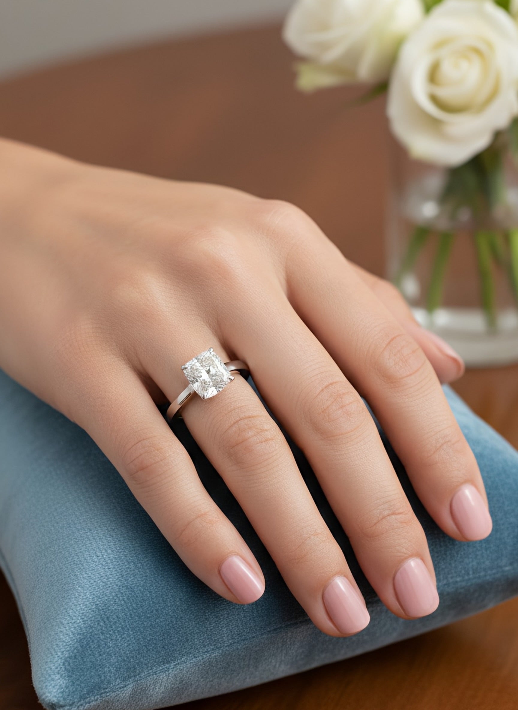 Lustrosa 2ct Lab Grown Diamond Ring - Lustrous Elegance