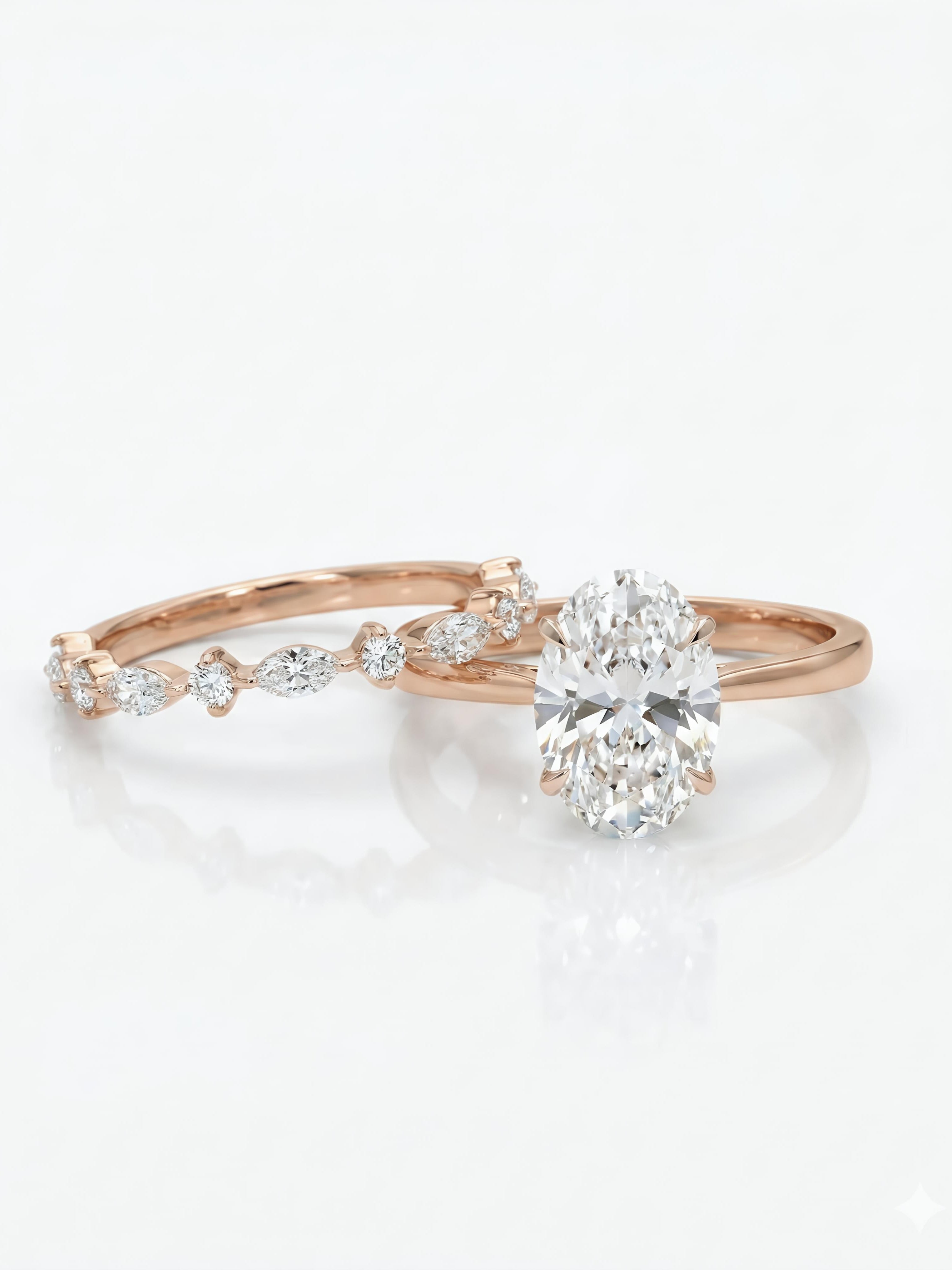 Sylvie 3ct Lab Grown Diamond Ring – Elegant & Unique