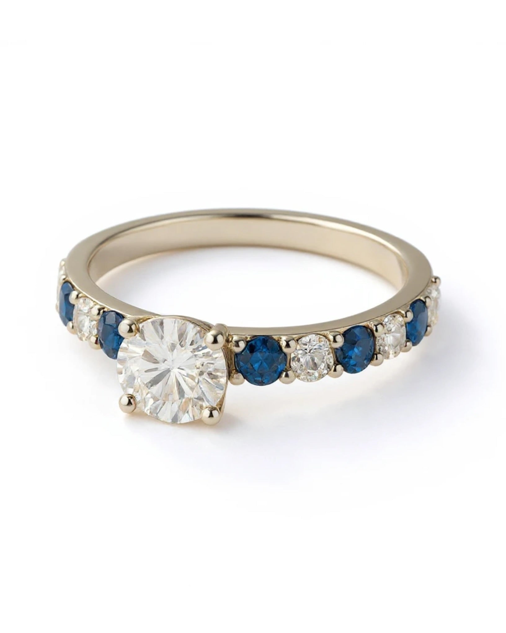 Yuefei 76 Pointer Lab Diamond Ring ??Ethereal Spark - Fiona Diamonds - Fiona Diamonds