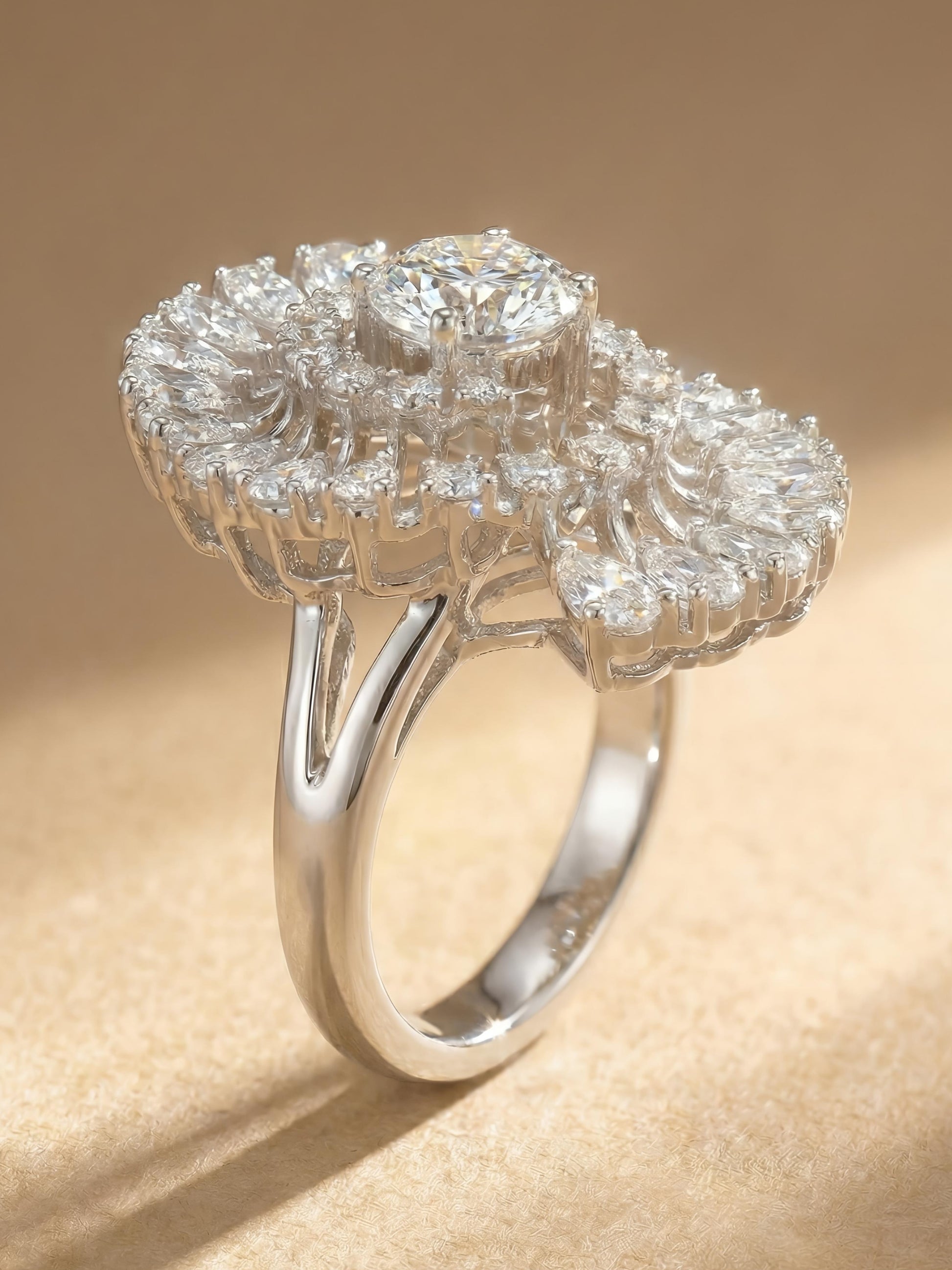 Kylarra Lab Diamond Ring - Graceful Simplicity - Fiona Diamonds - Fiona Diamonds