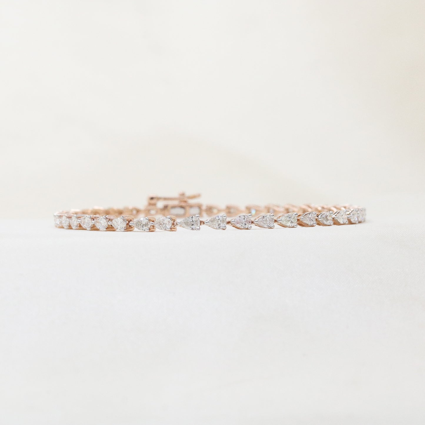 Mirage single line diamond bracelet Fiona Diamonds