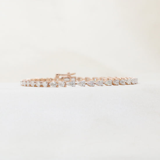 Mirage single line diamond bracelet Fiona Diamonds