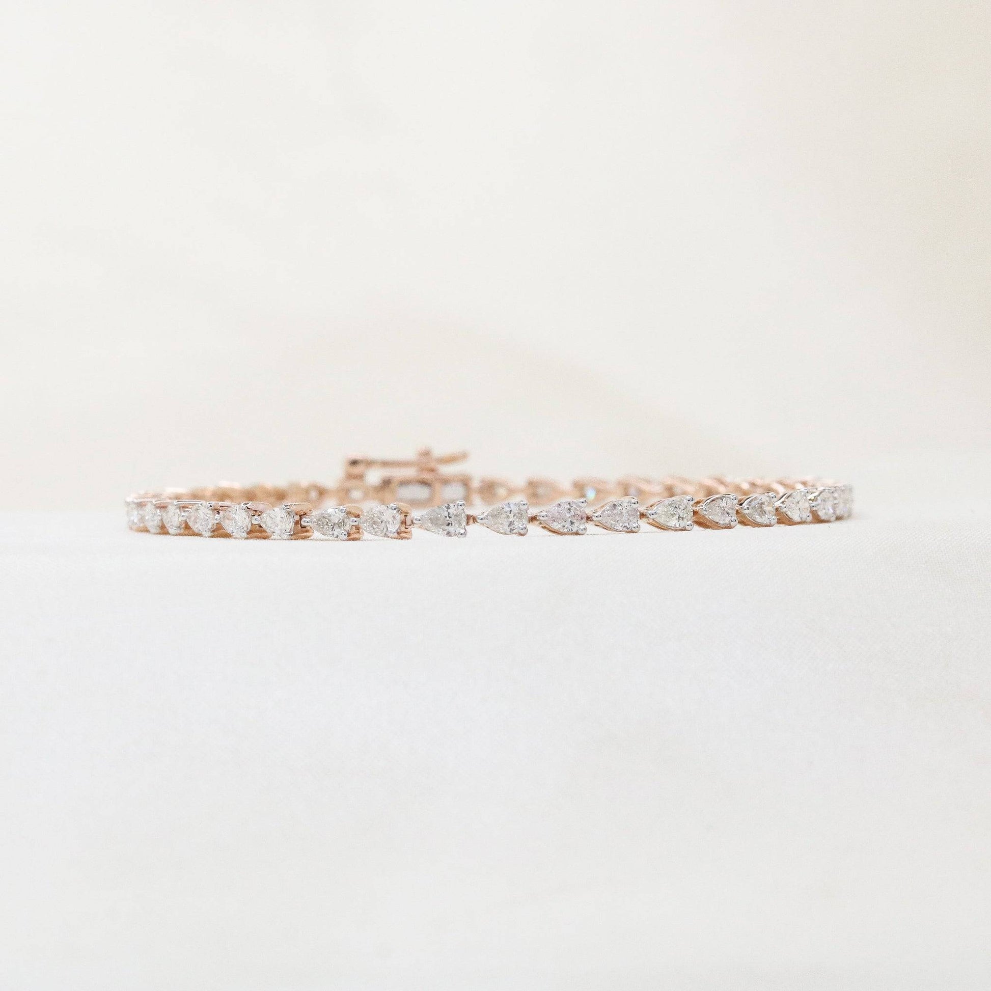 Xellent lab grown diamond bracelet