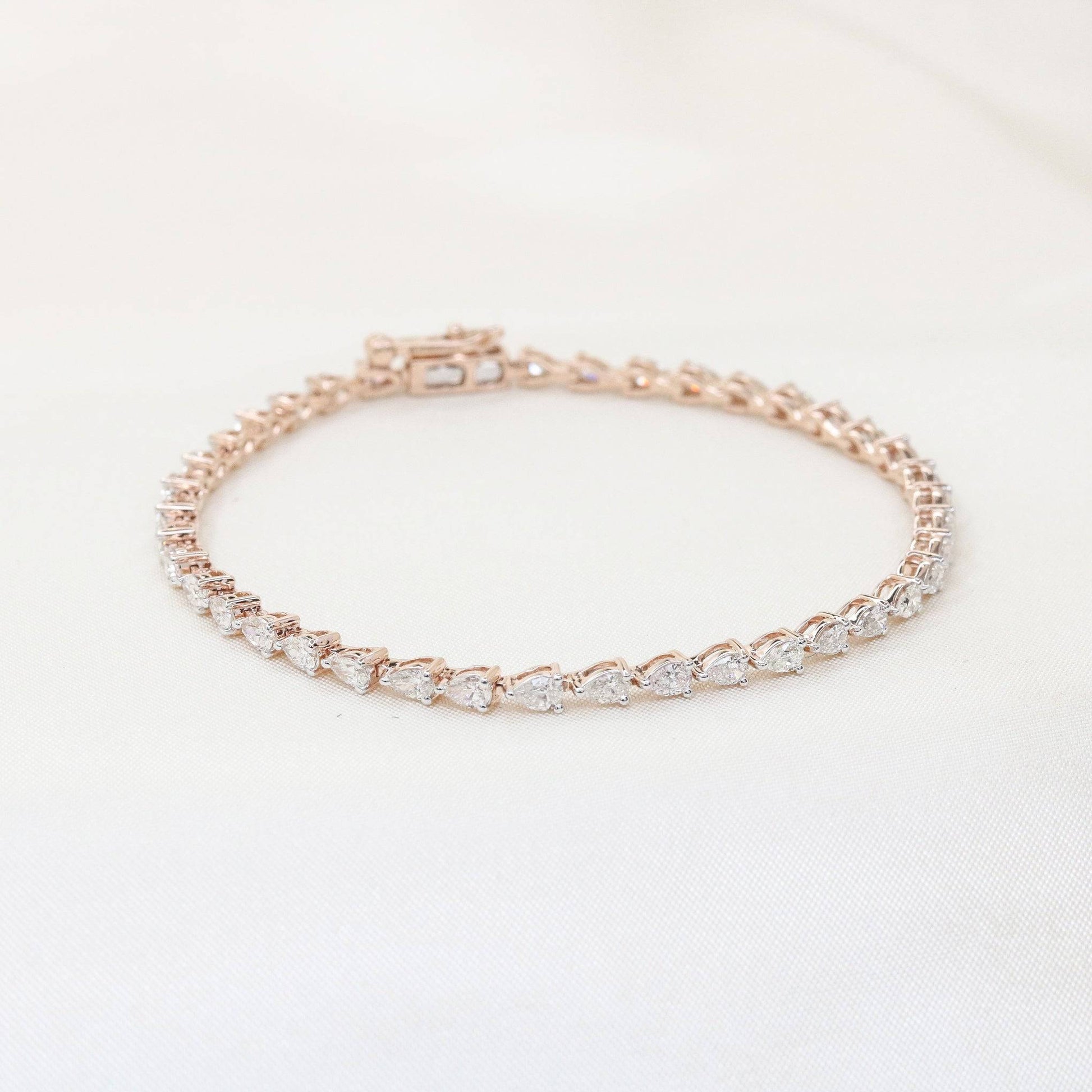 Xellent lab grown diamond bracelet