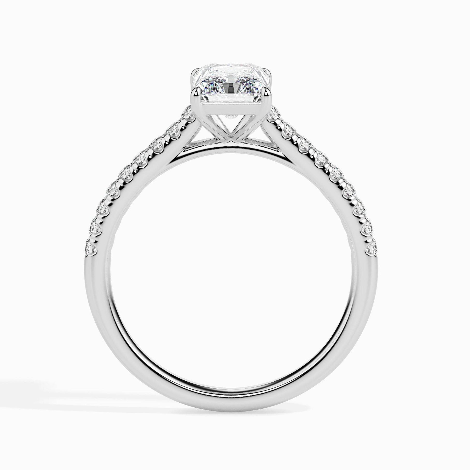 2ct Rediant Lab Diamond Waver Solitaire Ring - Fiona Diamonds - Fiona Diamonds