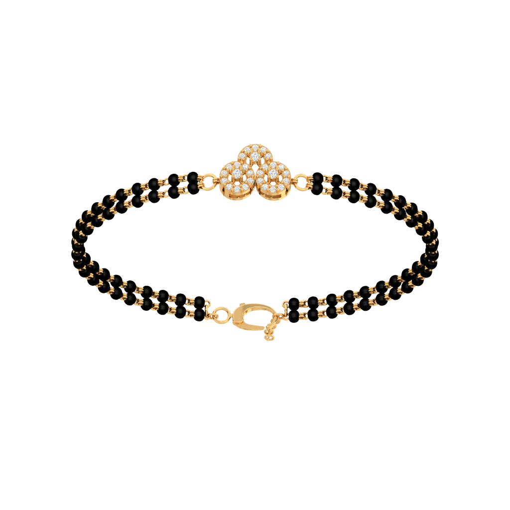 Diamond online mangalsutra bracelet