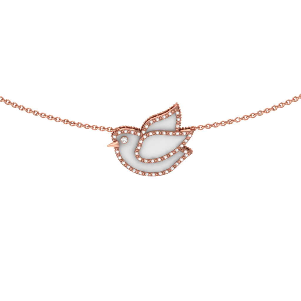 Luuify Lab Diamond Pendant - Fiona Diamonds - Fiona Diamonds