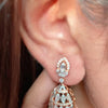 Feuille modern earrings