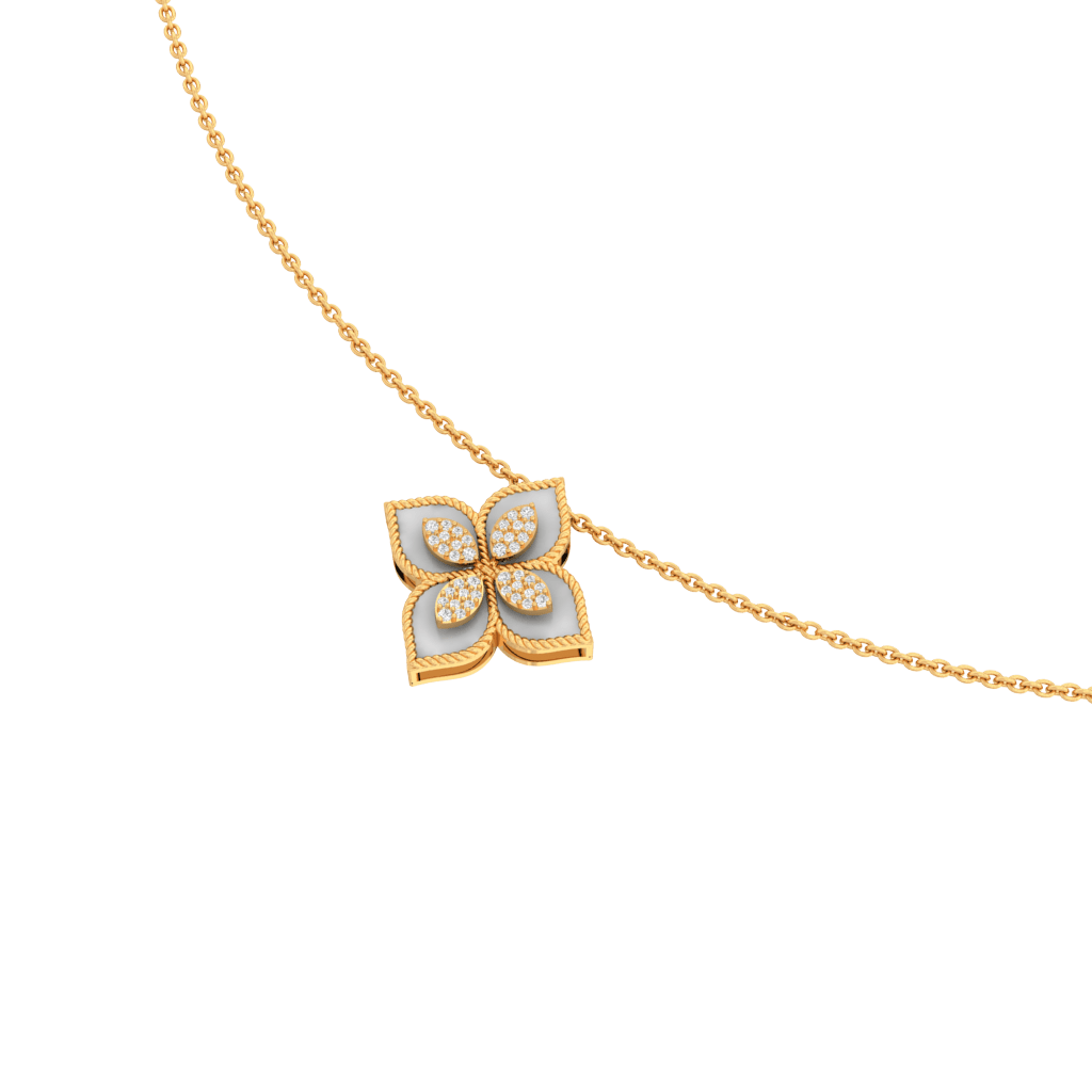 Lavaliere Lab Diamond Pendant - Fiona Diamonds - Fiona Diamonds