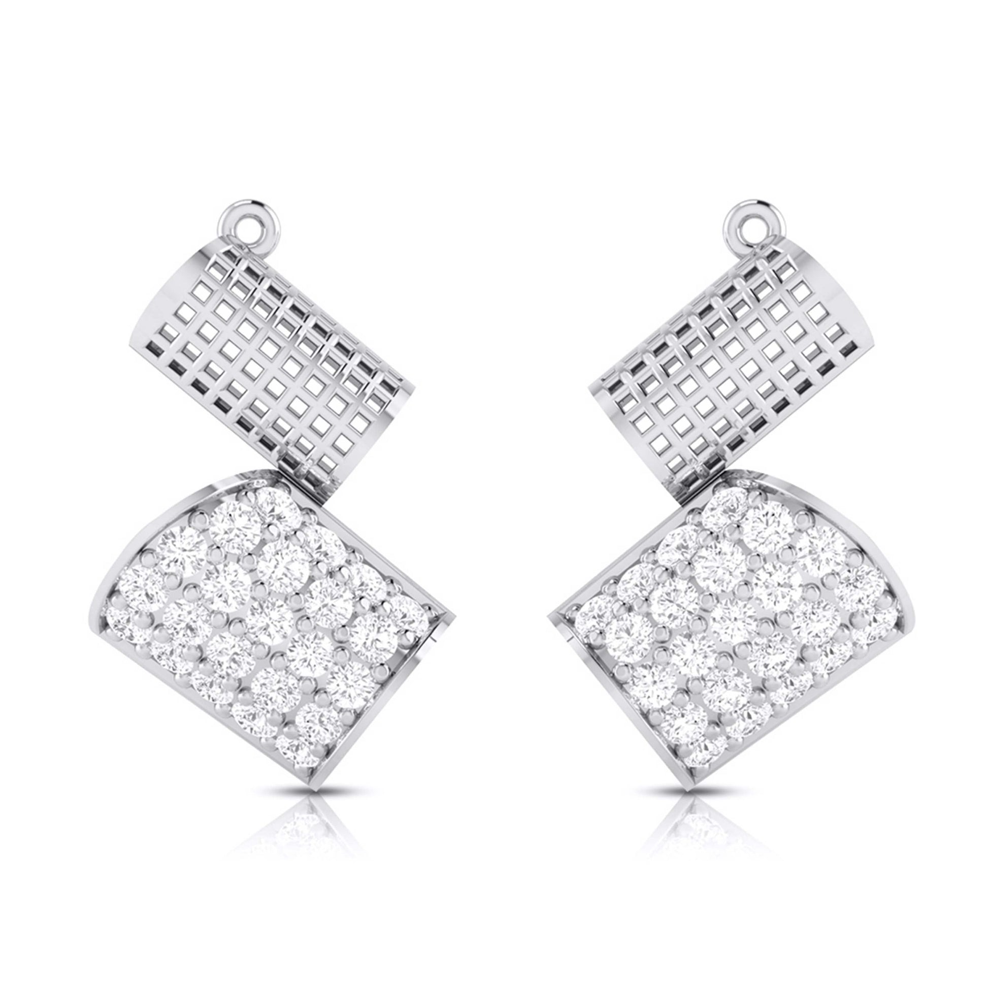 Latest earrings design Sultry Lab Grown Diamond Earrings Fiona Diamonds