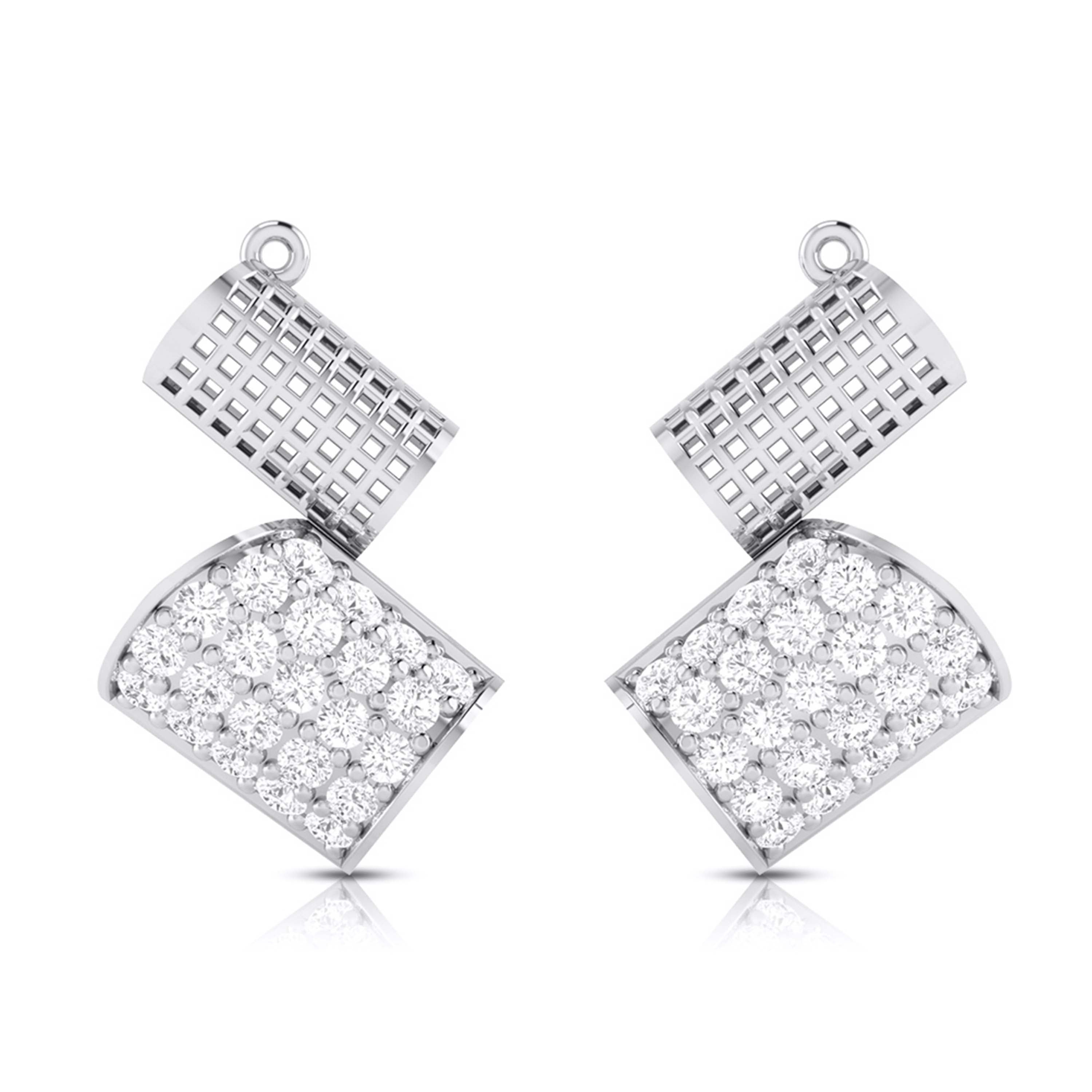 Latest earrings design Sultry Lab Grown Diamond Earrings Fiona Diamonds