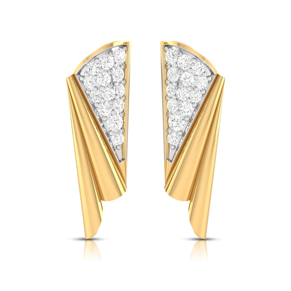 Daily wear earrings design Gallery Lab Grown Diamond Earrings Fiona Diamonds