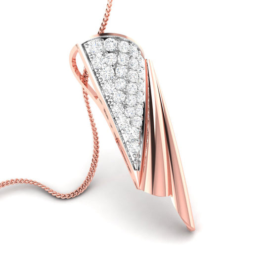 Ballpark modern lab grown diamond pendant design Fiona Diamonds