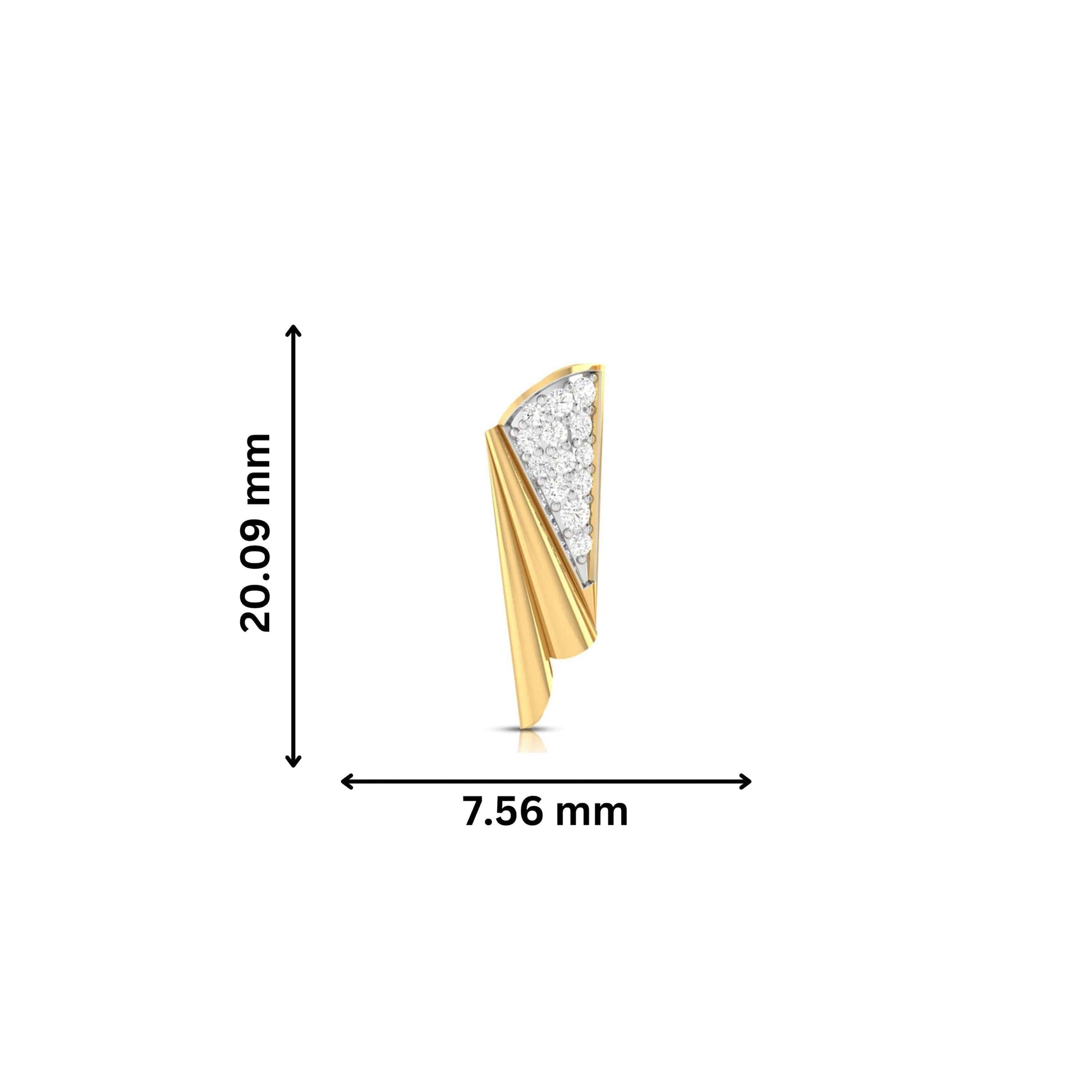 Daily wear earrings design Gallery Lab Grown Diamond Earrings Fiona Diamonds