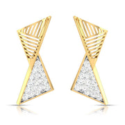 Party wear earrings design Pedia Lab Grown Diamond Earrings Fiona Diamonds