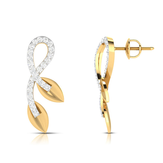 Designer earrings collection Noose Lab Grown Diamond Earrings Fiona Diamonds