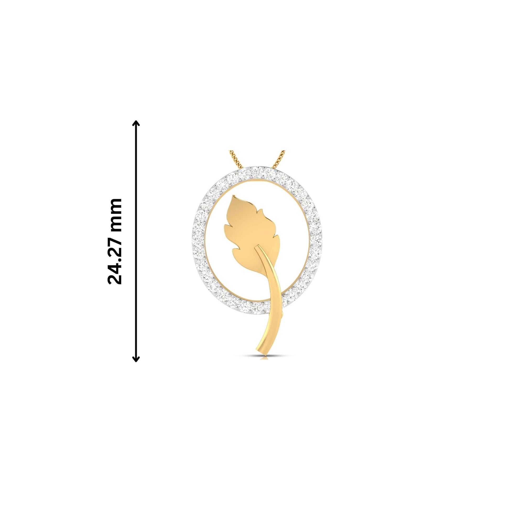 Monaa modern lab grown diamond pendant design Fiona Diamonds