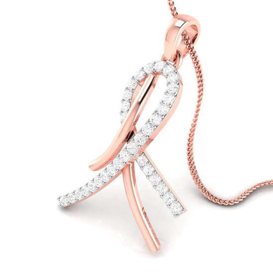 Luxe lab grown diamond pendant design for women Fiona Diamonds