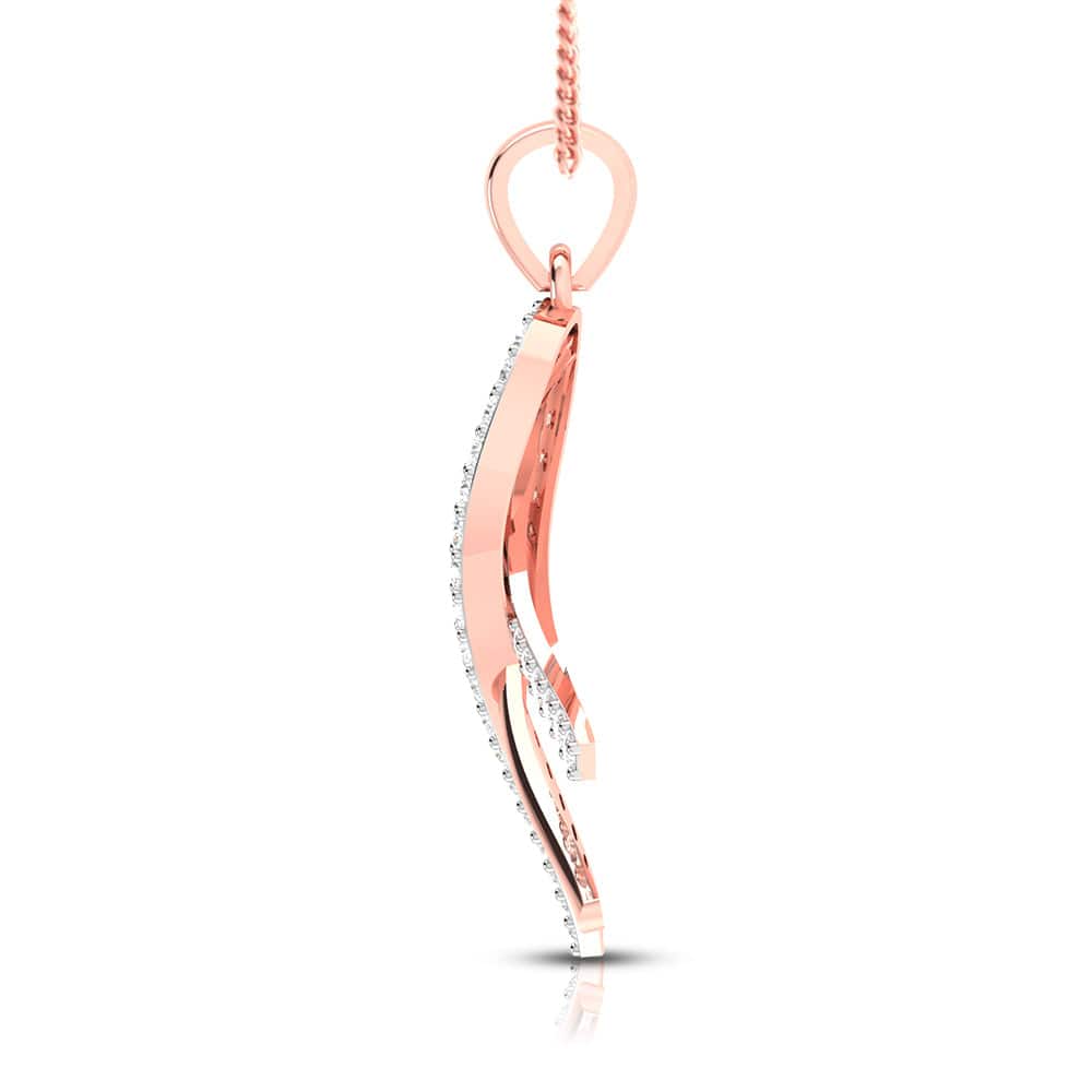 Luxe lab grown diamond pendant design for women Fiona Diamonds