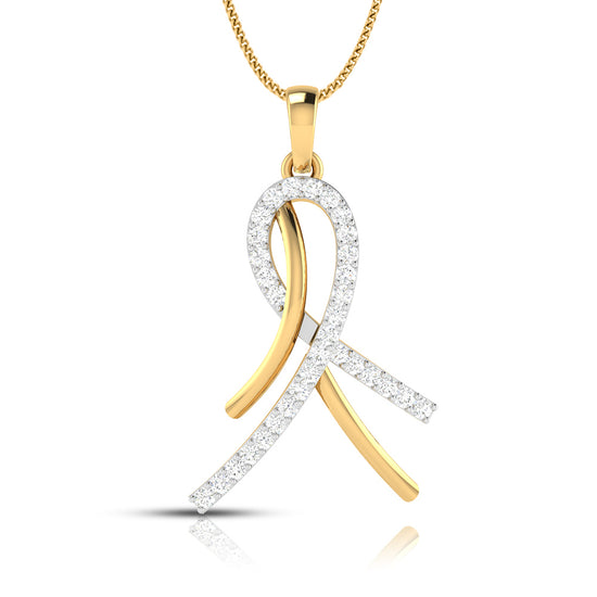 Luxe lab grown diamond pendant design for women Fiona Diamonds