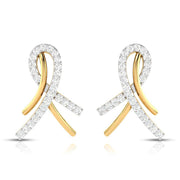 Party wear earrings design Markos Lab Grown Diamond Earrings Fiona Diamonds