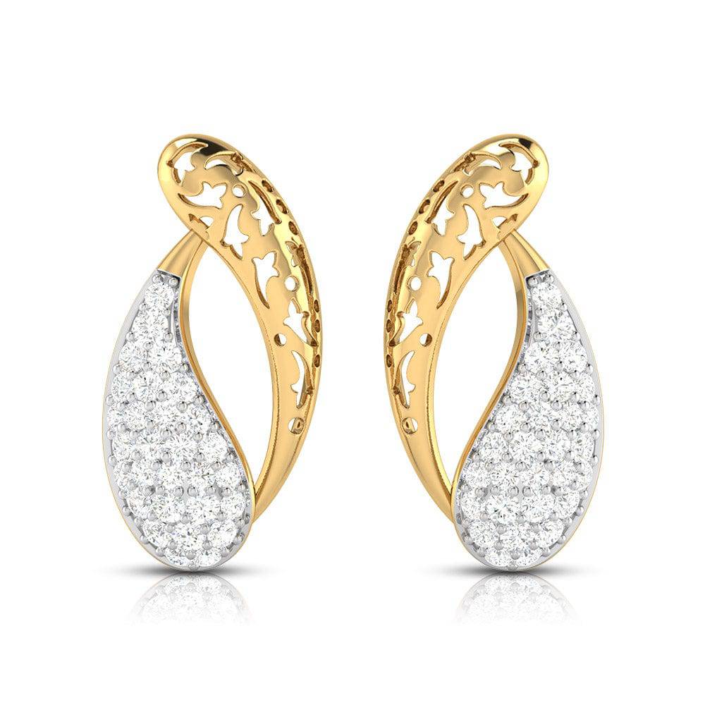 Fancy earrings design Thrift Lab Grown Diamond Earrings Fiona Diamonds