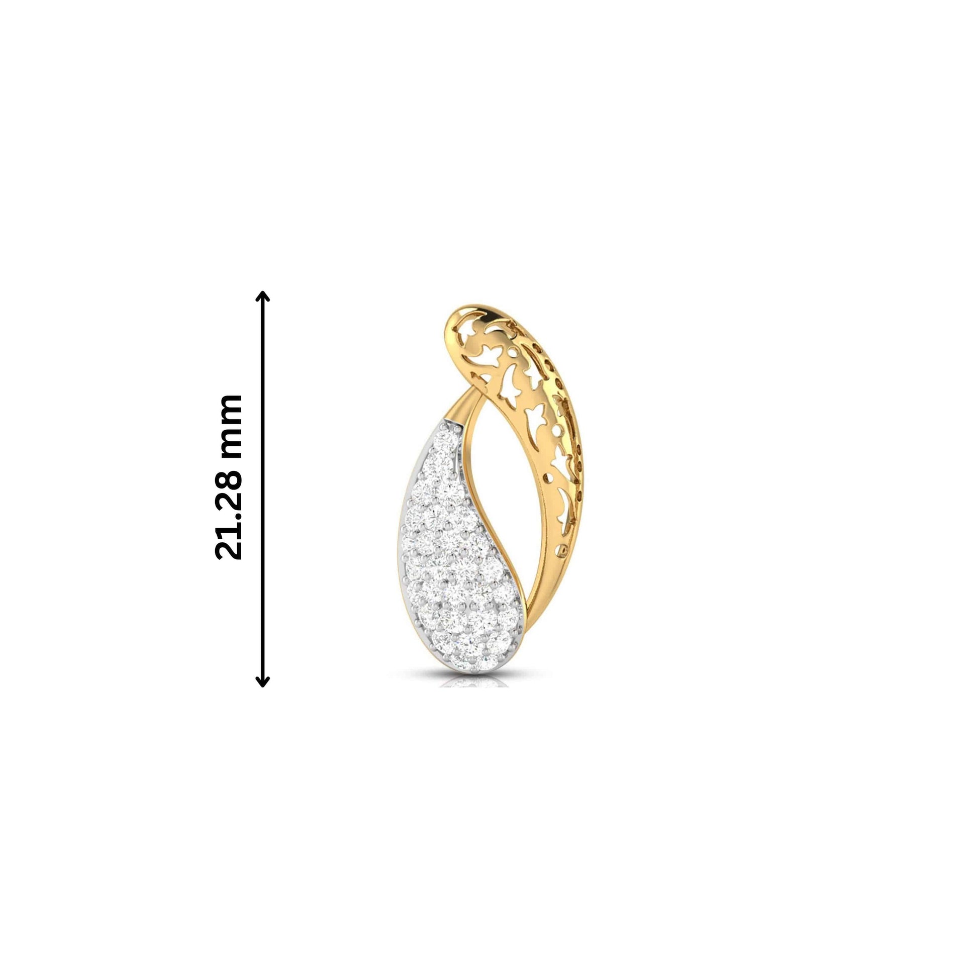 Fancy earrings design Thrift Lab Grown Diamond Earrings Fiona Diamonds