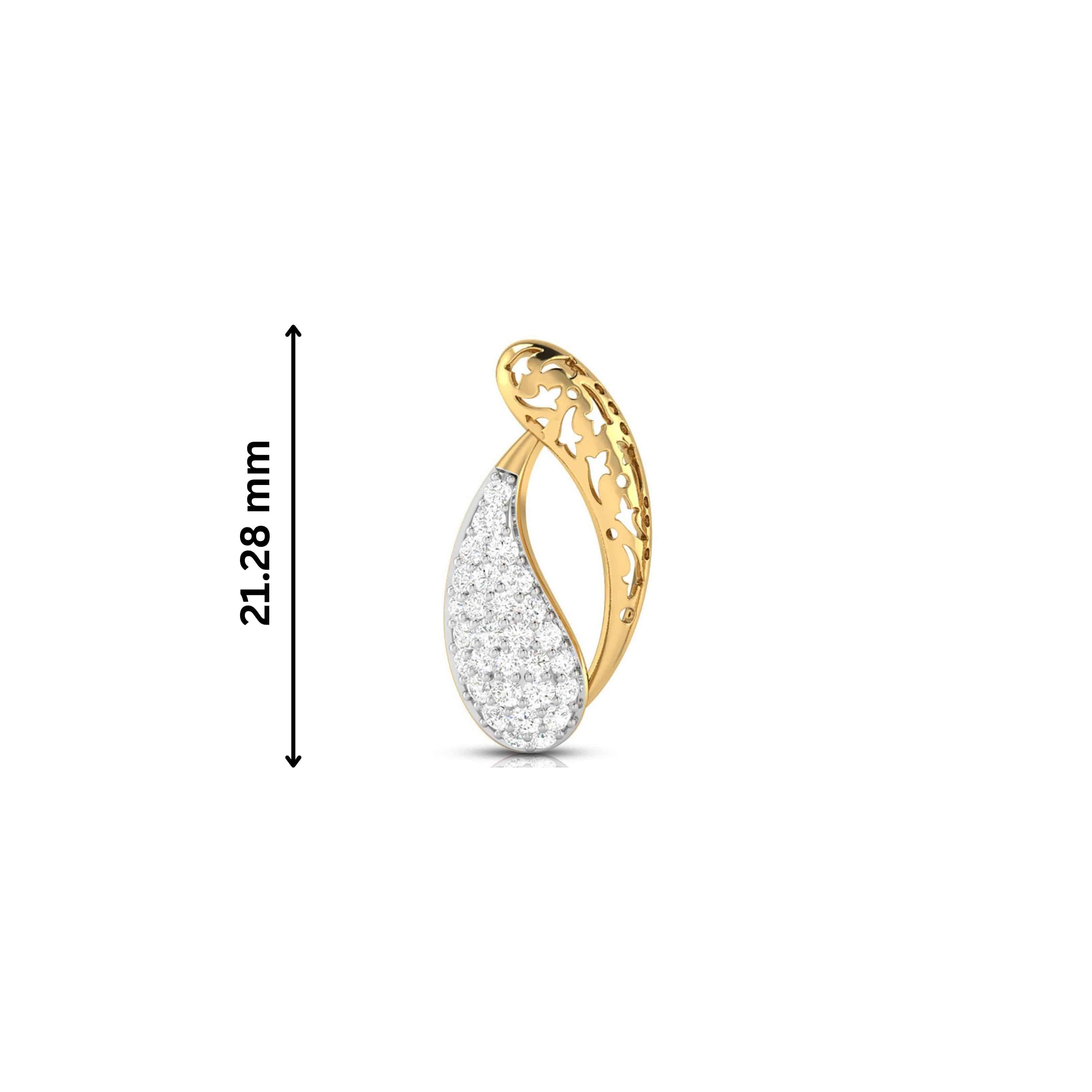 Fancy earrings design Thrift Lab Grown Diamond Earrings Fiona Diamonds