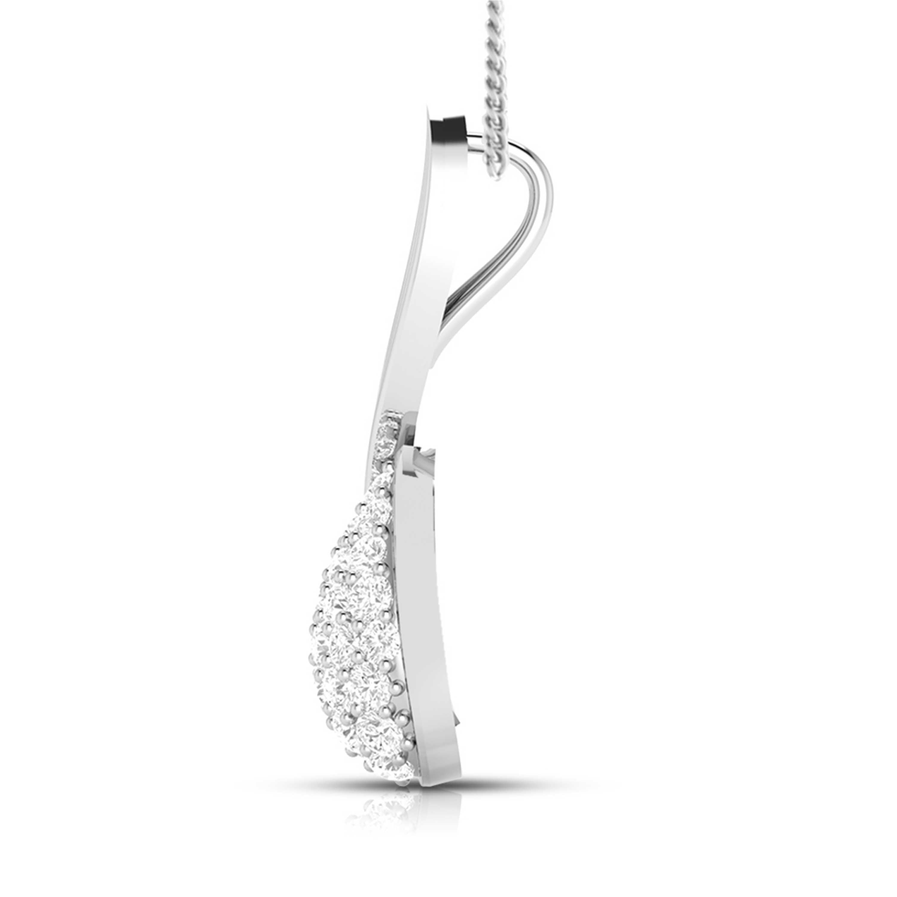 Billy lab grown diamond pendant designs for female Fiona Diamonds
