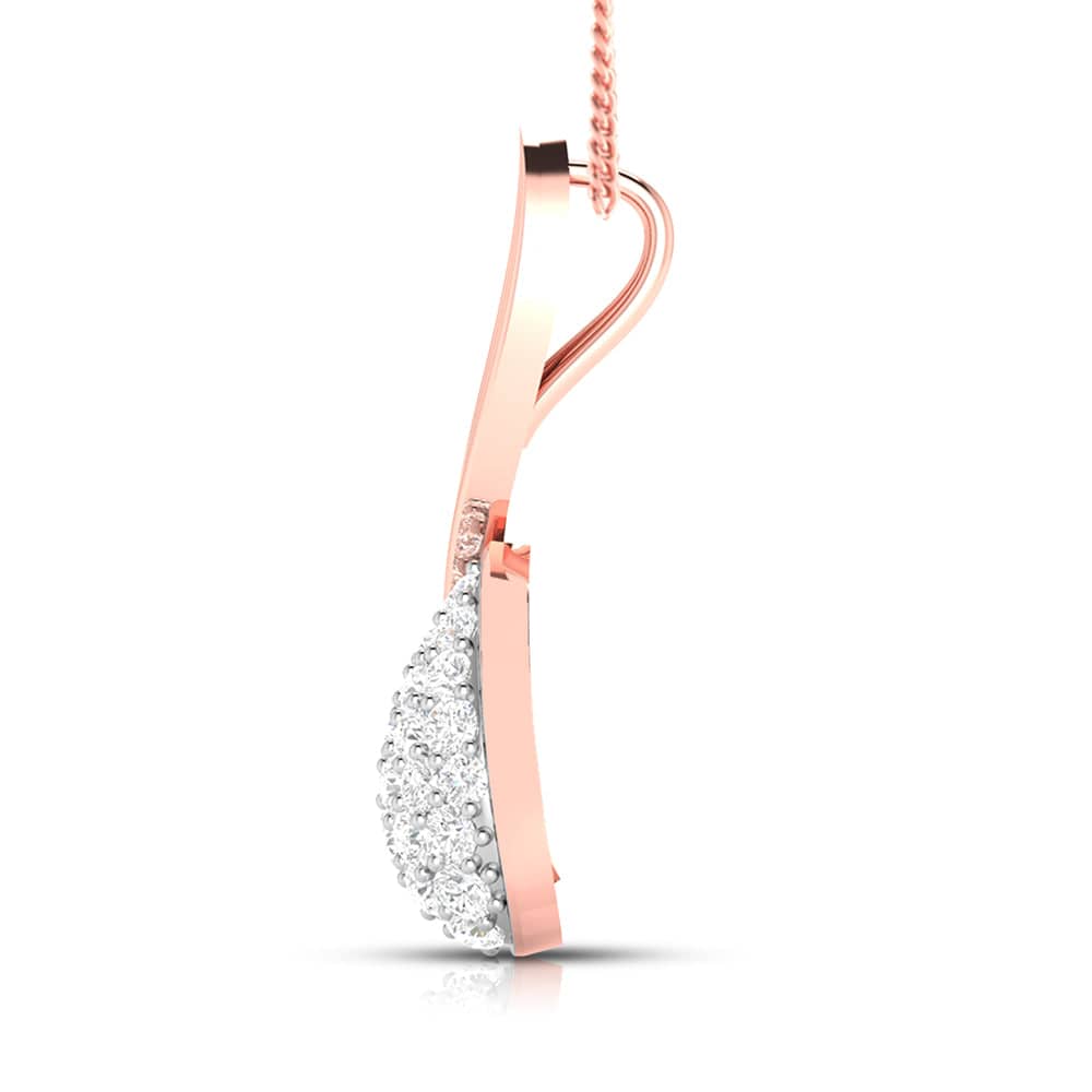Billy lab grown diamond pendant designs for female Fiona Diamonds
