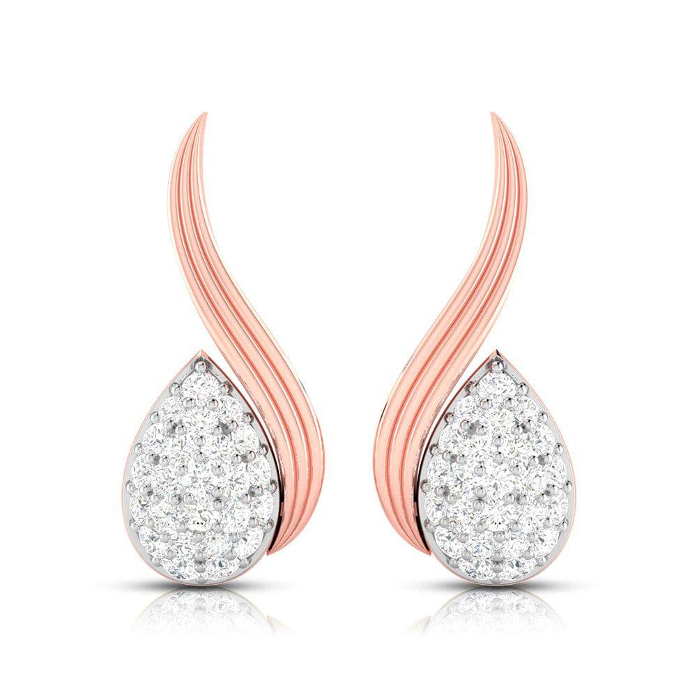 Fancy earrings design Orlando Lab Grown Diamond Earrings Fiona Diamonds