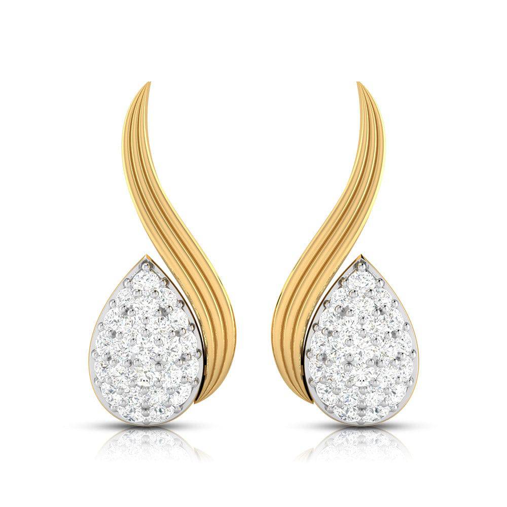 Fancy earrings design Orlando Lab Grown Diamond Earrings Fiona Diamonds