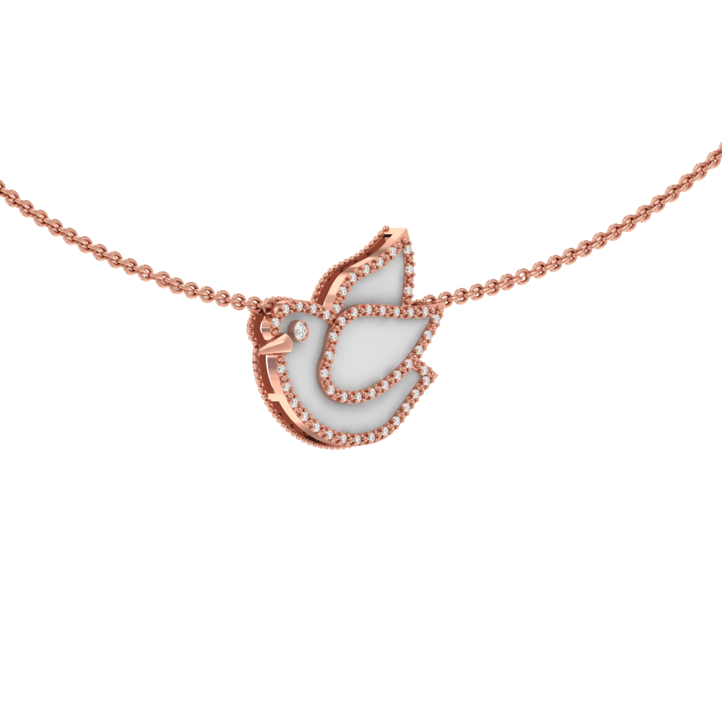 Luuify Lab Diamond Pendant - Fiona Diamonds - Fiona Diamonds