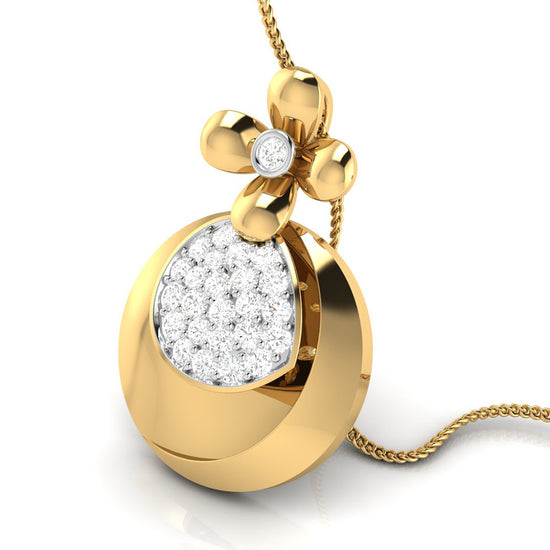 Flea lab grown diamond pendant design for women Fiona Diamonds
