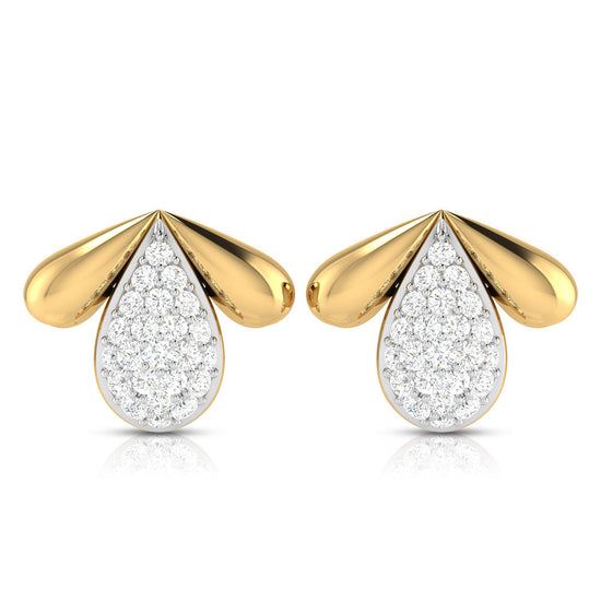 Daily wear earrings design Simmons Lab Grown Diamond Earrings Fiona Diamonds