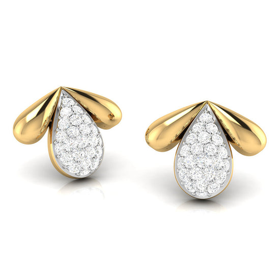 Daily wear earrings design Simmons Lab Grown Diamond Earrings Fiona Diamonds