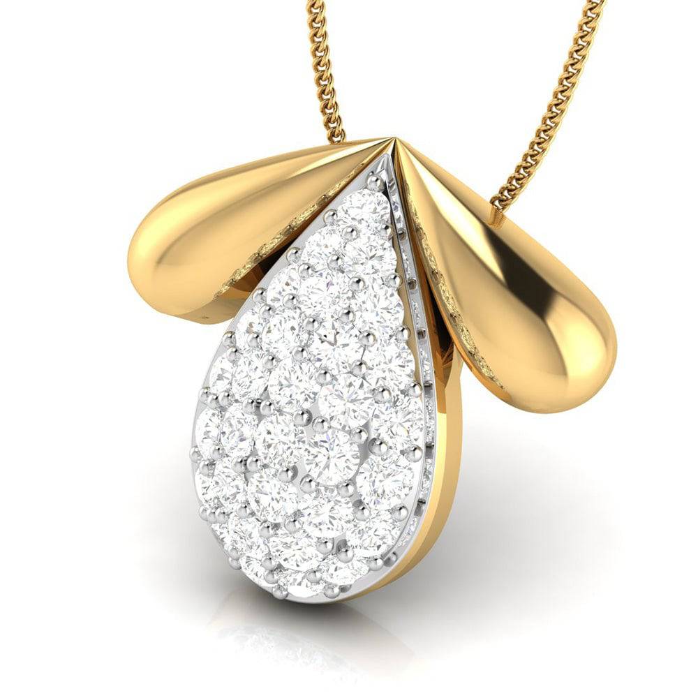 Sky lab grown diamond pendant design for women Fiona Diamonds