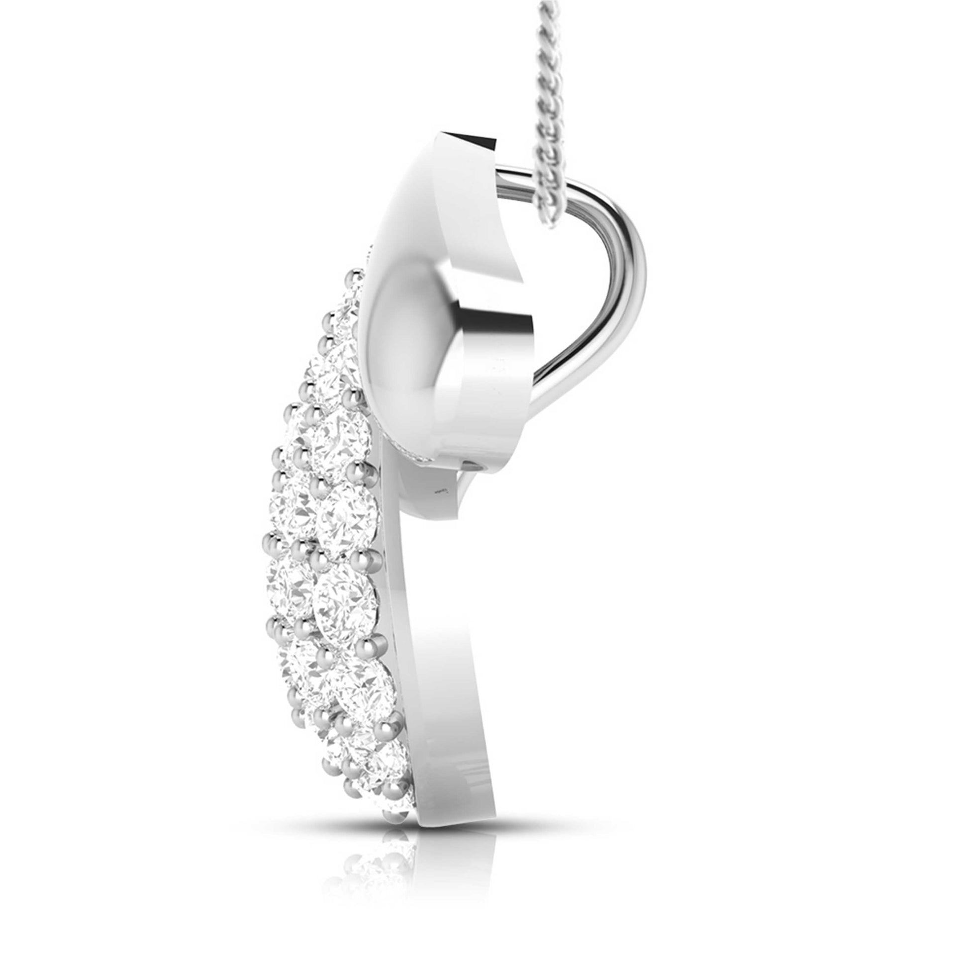 Sky lab grown diamond pendant design for women Fiona Diamonds