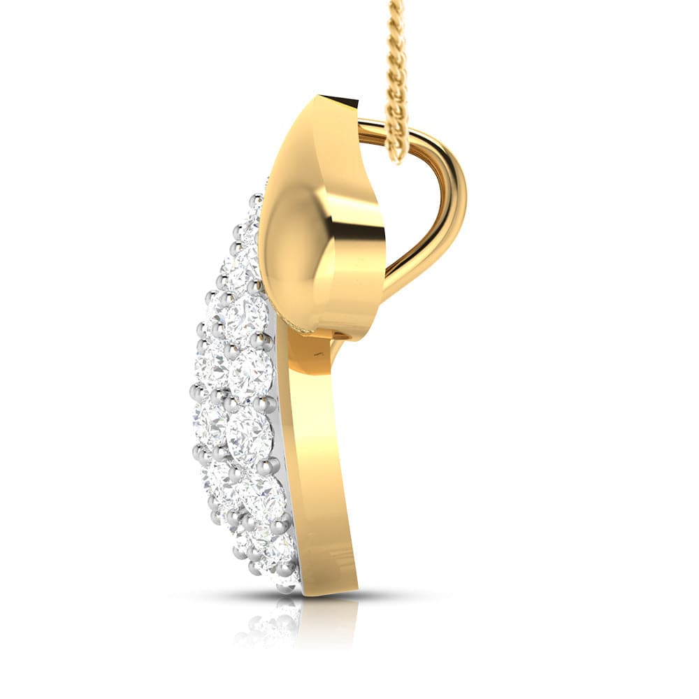 Sky lab grown diamond pendant design for women Fiona Diamonds
