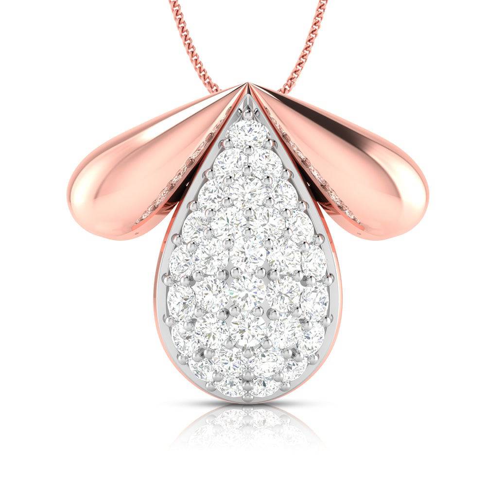 Sky lab grown diamond pendant design for women Fiona Diamonds