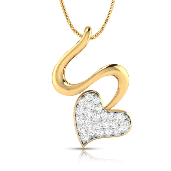 Olson lab grown diamond pendant designs for female Fiona Diamonds