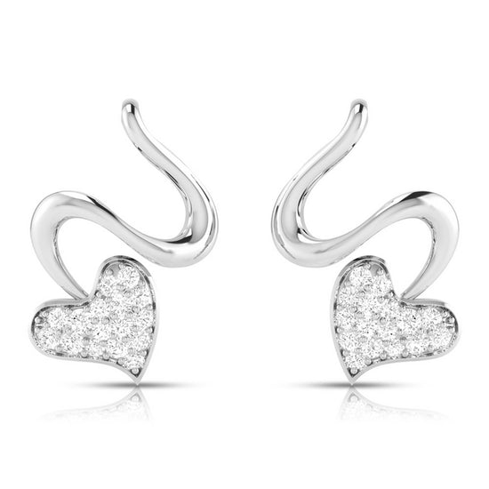 Party wear earrings design JCPenney Lab Grown Diamond Earrings Fiona Diamonds